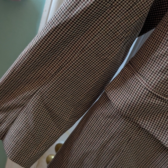 Lane Bryant The Bryant Blazer Plaid Double Breasted Jacket Womens Plus Sz 20 NWT - Picture 6 of 12